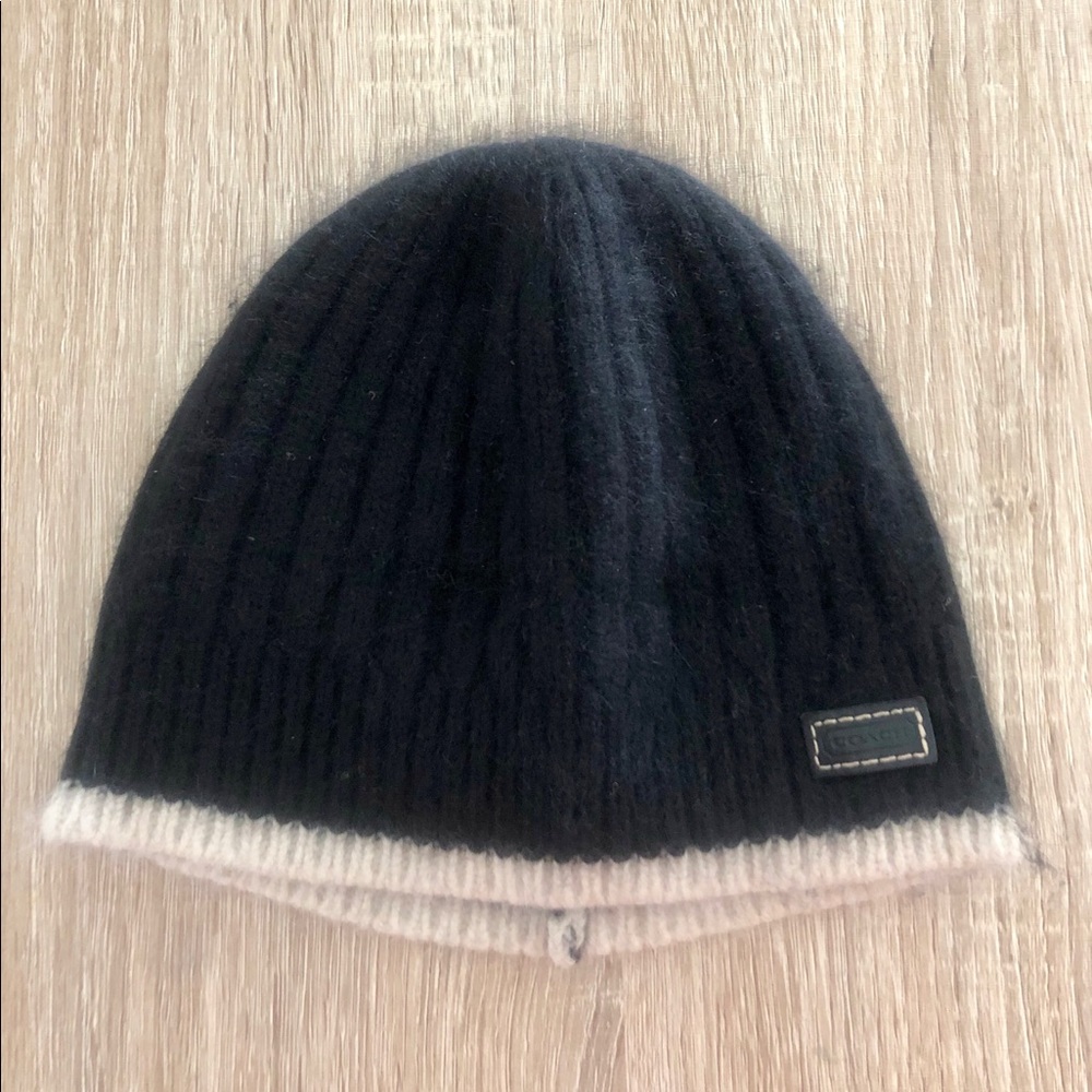 Coach wool beanie